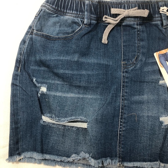 C'est Toi Mini blue jean denim skirt Medium M - Picture 6 of 11
